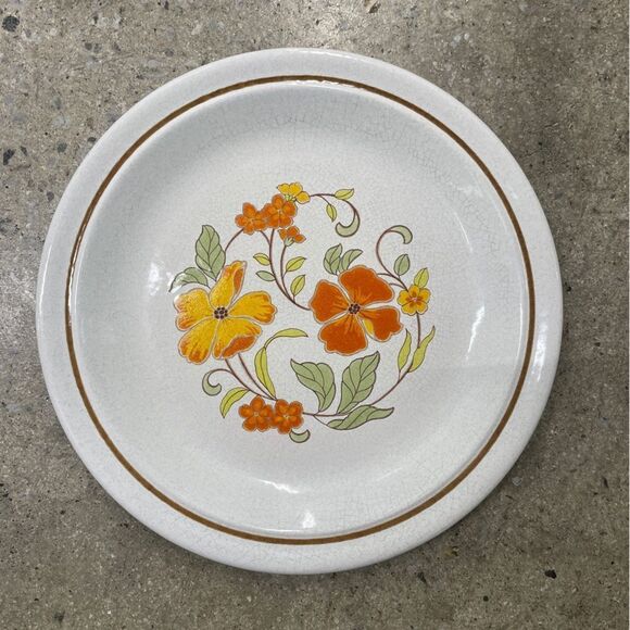 Vintage Japanese Stoneware Platter - Picture 1 of 4